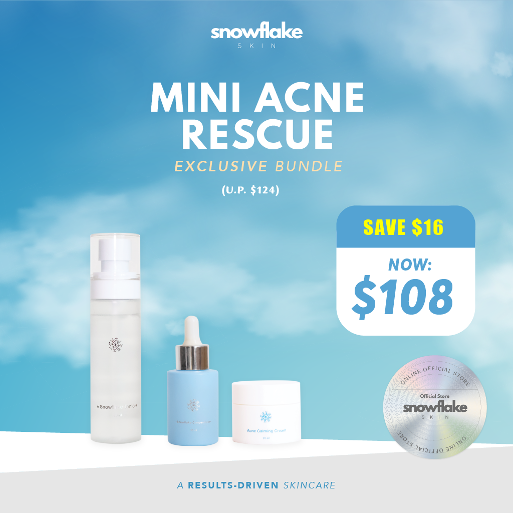 Snowflake Mini Acne Rescue Bundle