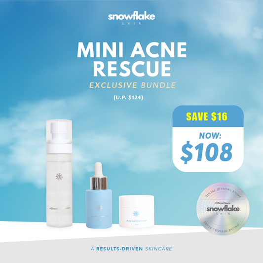 Snowflake Mini Acne Rescue Bundle