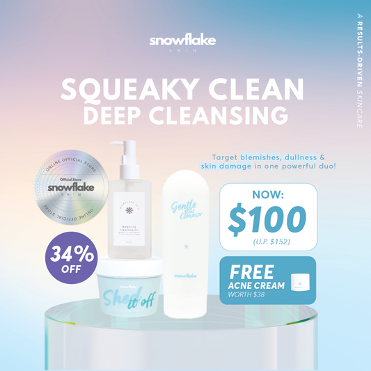 Snowflake Squeaky Clean Deep Cleansing Bundle